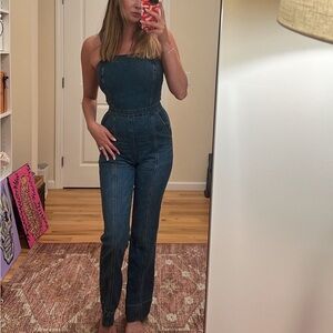 Denim Jumpsuit XS
